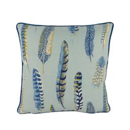 Sanderson - Lismore Indigo/Silver Cushion Cover Throw Pillow Designer Home Decor - thumbnail 2