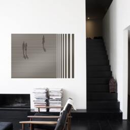 Wall Decal Stairway People Berlin Silhouette Art, Sticker Op Art Style Silhouettes , Street Stencil, Urban Decor - thumbnail 3