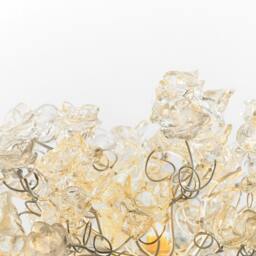 Decorative Table Light, Modern Table Lamp, Desk Lamp With Clear Transparent Roses Flowers - Light Gift Idea - thumbnail 2