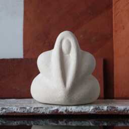 Female Shaman Sculpture, Psychotherapy & Sand Play, Sand Tray Therapy - thumbnail 1