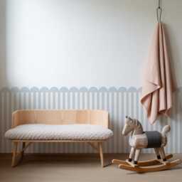 Scallop Stripe Panel Wall Sticker - thumbnail 3