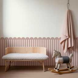Scallop Stripe Panel Wall Sticker - thumbnail 1