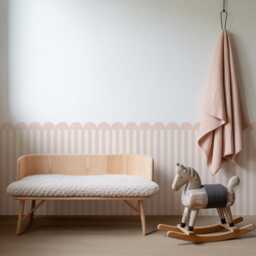 Scallop Stripe Panel Wall Sticker - thumbnail 2
