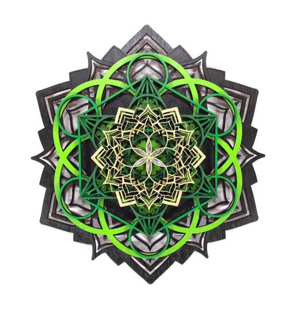 Lotus Mandala V2 Wall Art 12 - image 1