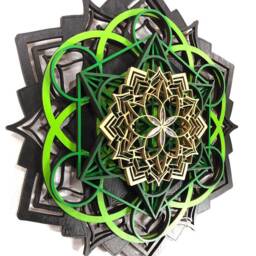 Lotus Mandala V2 Wall Art 12 - thumbnail 2