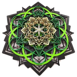 Lotus Mandala V2 Wall Art 12 - thumbnail 3