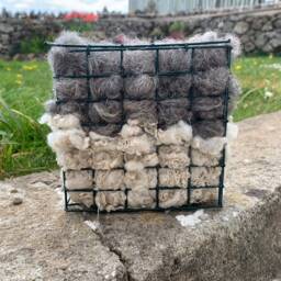 Sheep Fleece Bird Nesting Feeders & Hampers - thumbnail 2