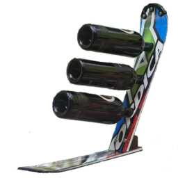 Snow Ski Wine Rack Made With A Race Gs Or Sl Racing - thumbnail 2