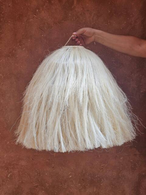 Wicker Twine Pendant Light Moroccan Hanging Lamp Shade - image 1