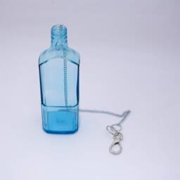 Hanging Succulent Planter Pot From Bombay Sapphire Gin Bottle - thumbnail 3