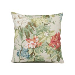 Colefax & Fowler - Mereworth Tomato/Olive Beautiful Delicate Floral Cushion Cover Handmade Throw Pillow Designer Home D??cor - thumbnail 2