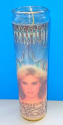 Handmade Xanadu Movie Candle Olivia Newton John 1980S Decor - thumbnail 1