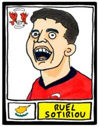 Leyton Orient Vol 2 - No Score Draws O's Going Up Edition A3 Print Of 26 Hand-Drawn Panini-style Doodles Lofc's 22/23 Promotion Winners - thumbnail 3