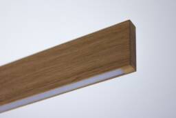 Dimmable Modern Led Pendant Light - Wooden Lamp