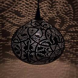 Moroccan Pendant Lamp, Ball Light Fixtures, Oriental Home Decor Lighting Lampshades - thumbnail 3