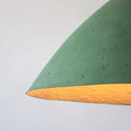 Pendant Light For Kitchen Island Conica Large, Lighting From Paper Mache - thumbnail 4