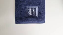 Personalized Towel/Monogrammed Hand Wedding Towels Embroidered Gift Baby - thumbnail 1