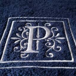 Personalized Towel/Monogrammed Hand Wedding Towels Embroidered Gift Baby - thumbnail 3