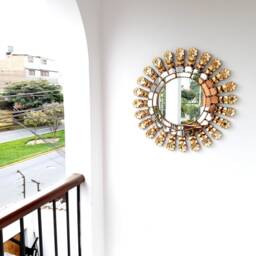 "Peruvian Mirrors ""Pink 60cm" - thumbnail 3