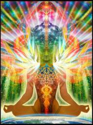 Buddha Birth Tapestry Spiritual Meditation Wall Art, Sacred Geometry - thumbnail 1