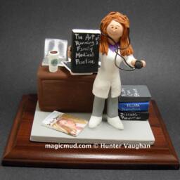 Customized Heart Doctor's Gift, Personalized Cardiologist's Figurine - Surgeon's Present Surgeon Gift Doctor - thumbnail 3