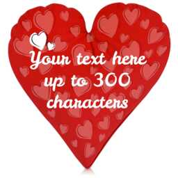 Personalised Heart Cushion - thumbnail 1