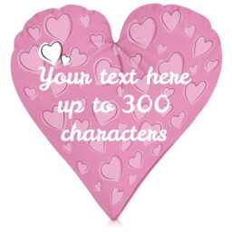 Personalised Heart Cushion - thumbnail 2