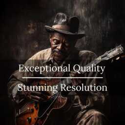 Black Man Art, Art Prints, Vintage Music Poster, Wall Masculine African Afrocentric - thumbnail 3