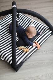 Coco Bean Luxury Baby Play Mat - Black & White