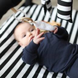 Coco Bean Luxury Baby Play Mat - Black & White - thumbnail 4