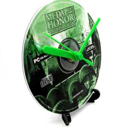 Medal Of Honor Allied Assault Upcycled Dvd Disc Clock Video Pc Cd Game Gift Idea - thumbnail 2