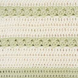Made To Order Crochet Baby Blanket, Organic Cotton Crochet, Present, Handmade Swaddle, Green Bedroom, Bassinet Blanket - thumbnail 3