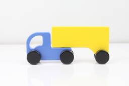 Wooden Truck, Lorry, Camion, Toy Handmade - thumbnail 1