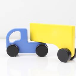 Wooden Truck, Lorry, Camion, Toy Handmade - thumbnail 2