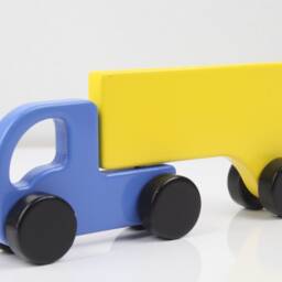 Wooden Truck, Lorry, Camion, Toy Handmade - thumbnail 4