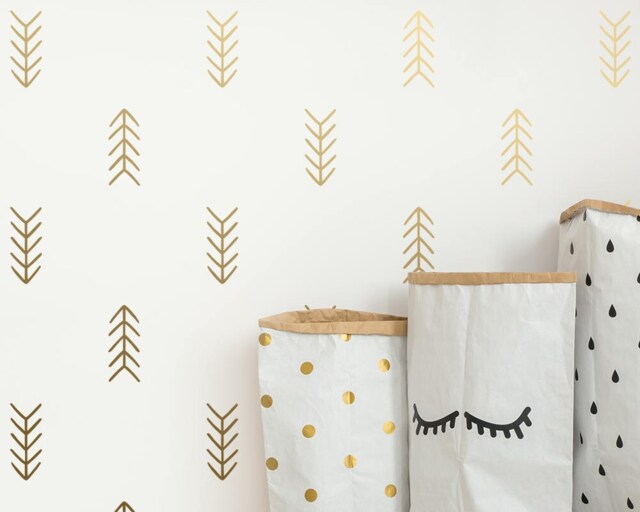 Arrow Wall Decals - Tribal Decals, Geometric Nursery Unique Vinyl Modern - image 1