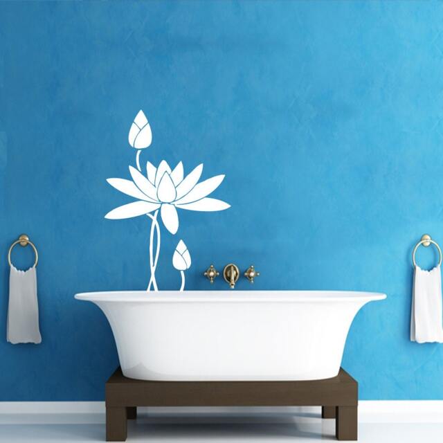 Wall Decals Yoga Lotus Indian Buddha Decal Vinyl Sticker Home Decor Bedroom Interior Design Bathroom Art Mural Ms626 - image 1