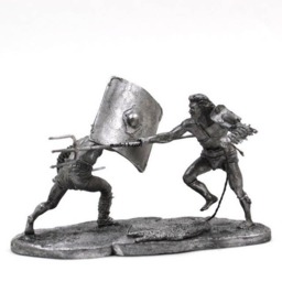 54mm Battle Of Gladiators - thumbnail 1