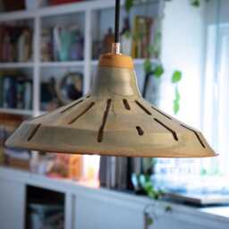 Barn Shade, Pendent Lamp, Ryan Bryant, Lighting, Modern, Mid Century, Century With 12' Cord - thumbnail 2