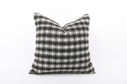 Handmade Kilim Lumbar Pillow Cover - 16x16 Turkish Boho Cushion