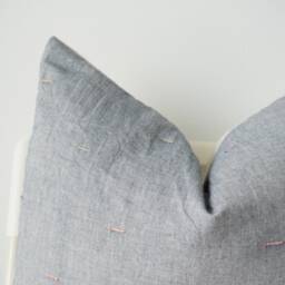 Neutral Hemp Hand Woven Pillow Cover - Limited - thumbnail 2
