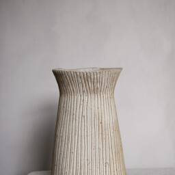 Chestnut Vase, Toasted Glaze, Decorative, Handmade Pottery, Stoneware Vase - thumbnail 3