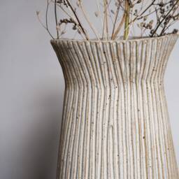 Chestnut Vase, Toasted Glaze, Decorative, Handmade Pottery, Stoneware Vase - thumbnail 2