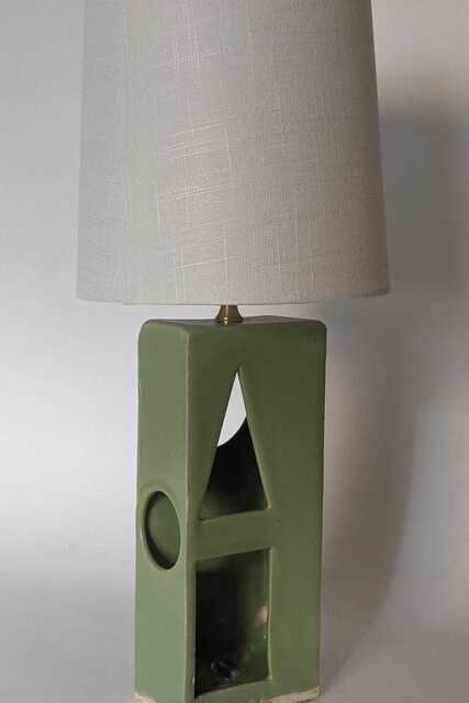Parliament C Lamp - Architectural Ceramic Lighting Inspired By Louis Kahn - image 1
