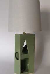 Parliament C Lamp - Architectural Ceramic Lighting Inspired By Louis Kahn - thumbnail 1