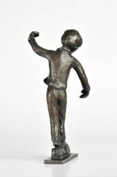 Boy Balancing Bronze Sculpture - thumbnail 2