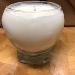 Skull Candle Jar - Soy Gothic Decor Halloween Glass Spooky Home Pick Your Scent Crime Junkie - thumbnail 4