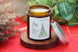 Christmas Gift Personalised Candle, Gift For Friend, Scented Candle, Scented Candle - thumbnail 1