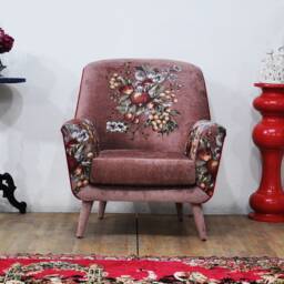 Bay Armchair - Light Brown Gobelin - thumbnail 2
