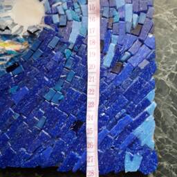 Glass Mosaic Wall Art Ocean Waves Landscape - thumbnail 3